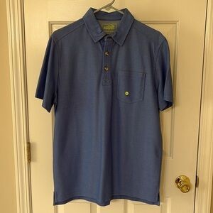 Propel Blue Polo Short Sleeve Shirt NWOT